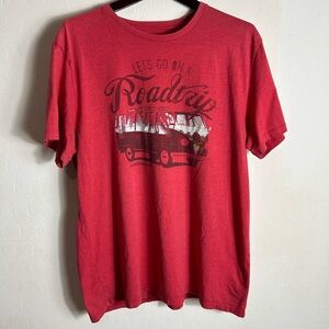 Old Navy Red Roadtrip Graphic Tee volkswagen
